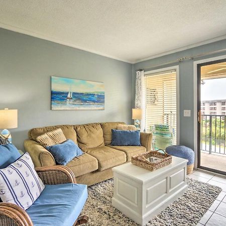 Hilton Head Ocean-View Villa Steps To Beach! Hilton Head Island Bagian luar foto